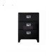 Commode en bois Vintage Rétro Dulton Tall 3 Tiroirs