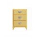 Dulton Retro Vintage Wood Cabinet Tall 3 Drawers