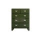 Commode en bois Vintage Rétro Dulton Wide 5 Tiroirs