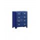 Dulton Retro Vintage Metal Cabinet Wide 5 Drawers