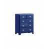 Dulton Retro Vintage Metal Cabinet Wide 5 Drawers