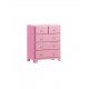 Dulton Retro Vintage Metal Cabinet Wide 5 Drawers