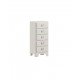 Dulton Retro Vintage Metal Cabinet Tall 5 Drawers