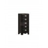 Dulton Retro Vintage Metal Cabinet Tall 5 Drawers