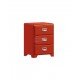 Commode en métal Vintage Rétro Dulton Tall 3 Tiroirs