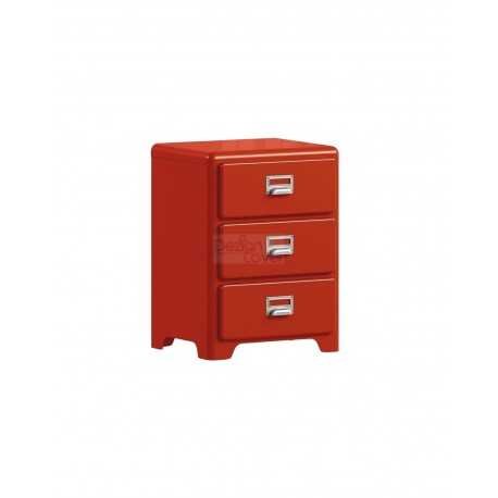 Dulton Retro Vintage Metal Cabinet Tall 3 Drawers