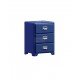 Dulton Retro Vintage Metal Cabinet Tall 3 Drawers
