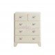 Commode en bois Vintage Rétro Dulton Wide 5 Tiroirs