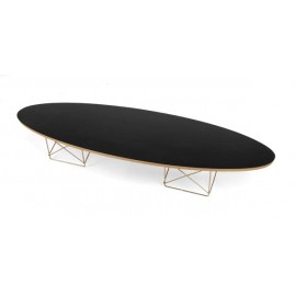 Table design elliptical