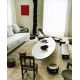 Table design elliptical