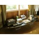 Table design elliptical