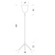 Copacabana P floor lamp