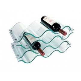 Elan Acrylic 10 Bottle Wine Rack design