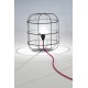 La Cage table lamp design