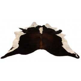 Cowhide Rug - Brown, White & Black