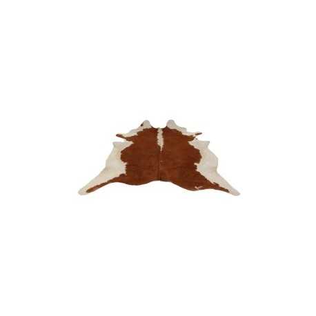 Cowhide Rug - Brown & White