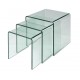 Novara Acrylic Nesting Table Set
