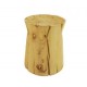 Rondin side table stool solid wood
