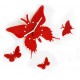 Butterfly clock