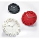 Round lock wall clock