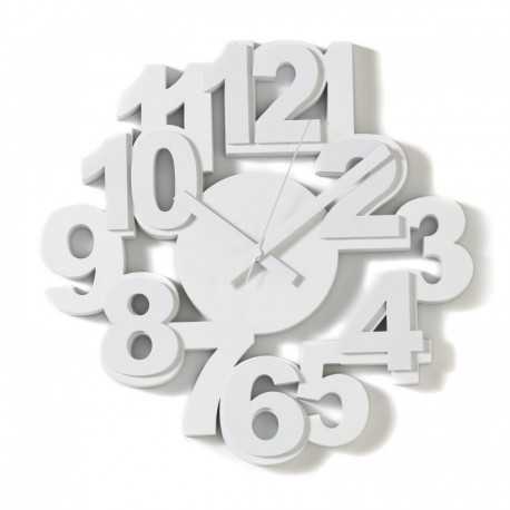 Algo wall clock in wood