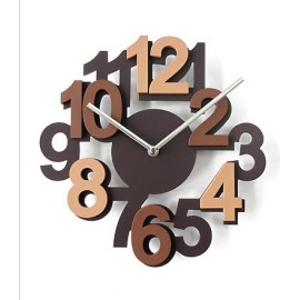 Horloge design Algo en bois