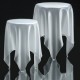 Table design illusion H46cm