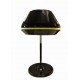 Spool table lamp