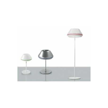 Spool table lamp