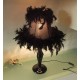 Lampe de table design plume