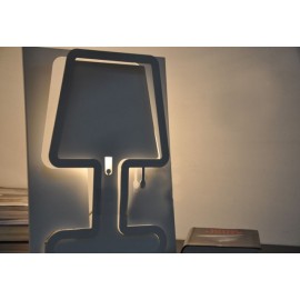 Fold table lamp