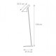 Lampadaire design Arne Jacobsen