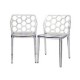 Honeycomb chair Set of 2