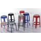 Tabouret design Charles Ghost 46cm