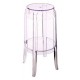 Tabouret design Charles Ghost 65cm