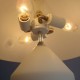 Lampe de table design Atollo 237 en verre