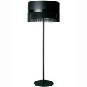 Fringe floor lamp design