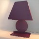Sognibelli wall lamp with shelf
