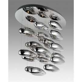 Mercury cluster ceiling lamp