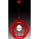 Cage pendant lamp