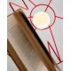 Book pendant lamp design
