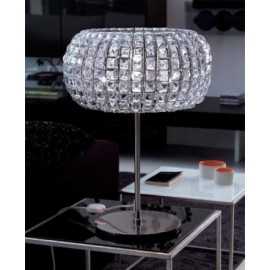 Lampe de table en cristal design nashira 