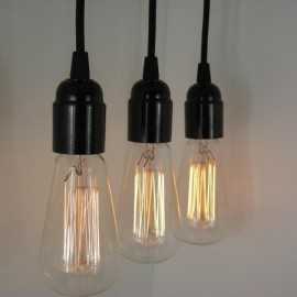 Suspension design Edison bulb