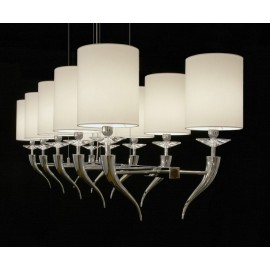 Loving arms rectangular Chandelier