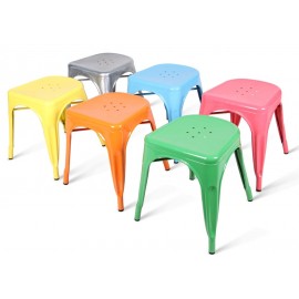 Tolix Stool H45cm Set of 2