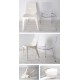 Chaise design poly lot de 2