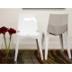 Chaise design poly lot de 2