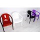 Chaise design Imperial purple 