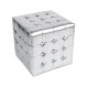 9 Tufted Cube stool Ottoman