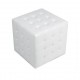 9 Tufted Cube stool Ottoman